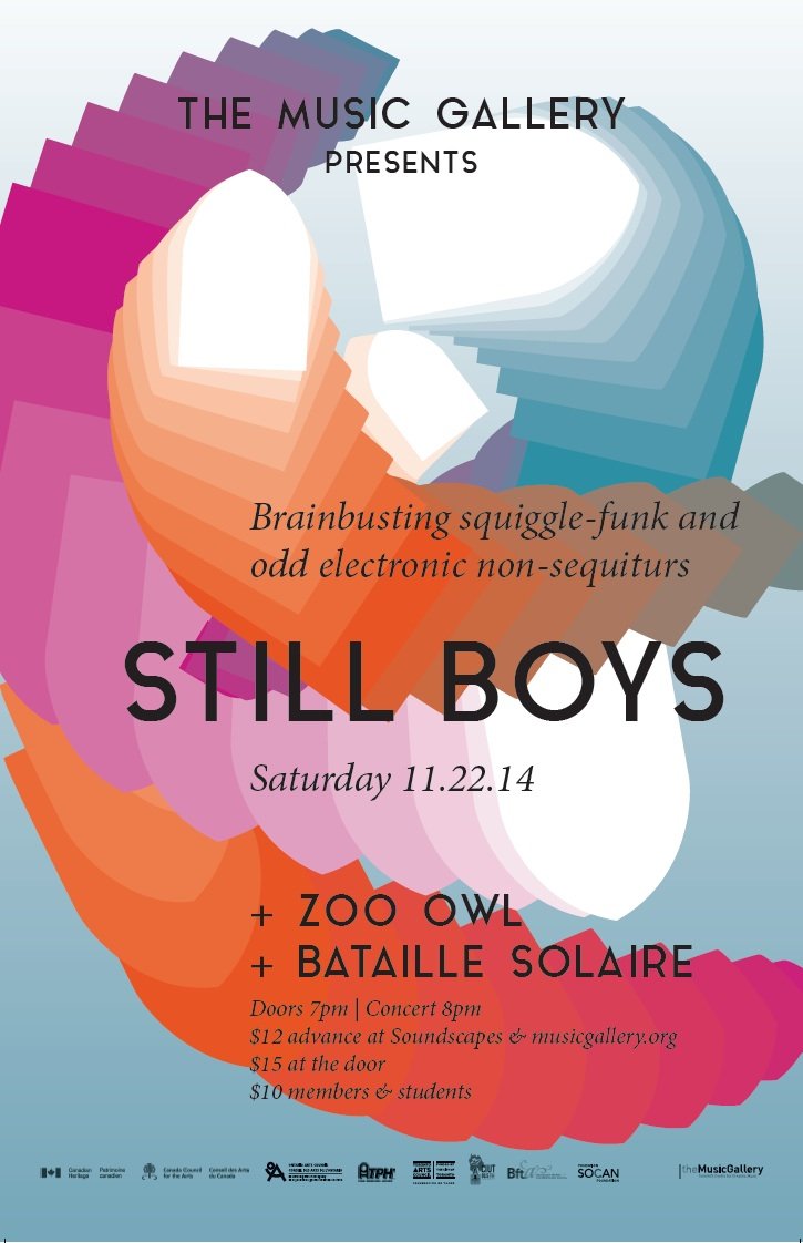 Still Boys, 2014, poster by And Also Too